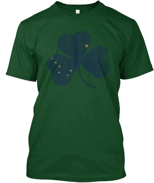 Alaska Flag Irish Shamrock TTshirt Made in the USA Size S to 5XL XL
Alaska Flag Irish Shamrock TTshirt Made in the USA Size S to 5XL XL