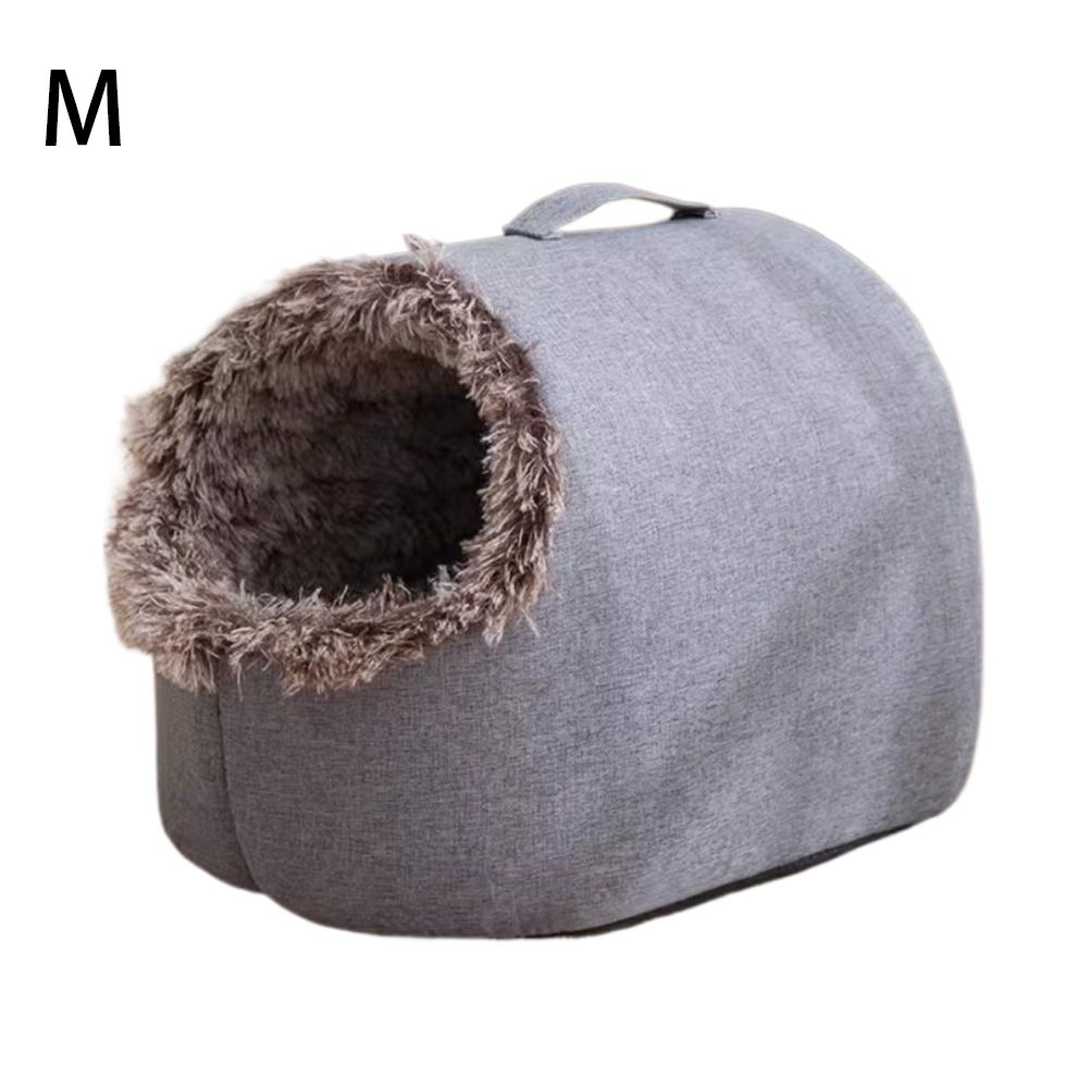 Winter Cat Bed Warm Plush Semi Enclosed Pet Cave Mat House Soft Cushion Small Dog Comfortable Sleeping Nest For Pets Accessory M коричневий
Winter Cat Bed Warm Plush Semi Enclosed Pet Cave Mat House Soft Cushion Small Dog Comfortable Sleeping Nest For Pets Accessory M коричневий