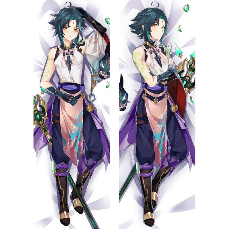 60x180 см аниме Genshin Impact Xiao косплей наволочка Dakimakura персиковая кожа обнимающая наволочка для тела японская подушка отаку наволочка
60x180 см аниме Genshin Impact Xiao косплей наволочка Dakimakura персиковая кожа обнимающая наволочка для тела японская подушка отаку наволочка