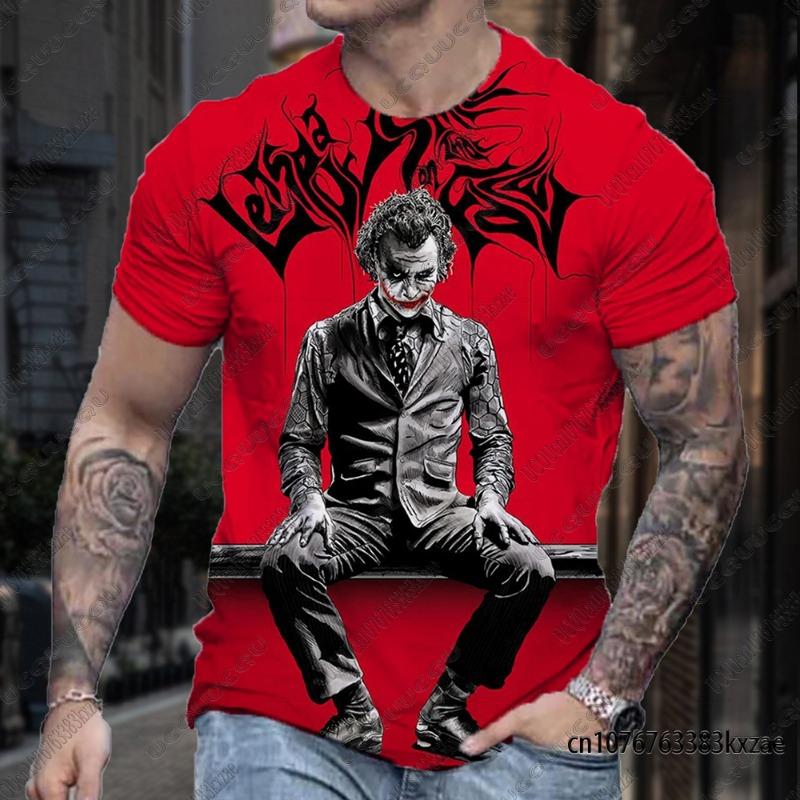 Літні Класичні Футболки Джокер для Чоловіків Смішний Ескіз Обличчя Джокера Клоун 3D S
Літні Класичні Футболки Джокер для Чоловіків Смішний Ескіз Обличчя Джокера Клоун 3D S