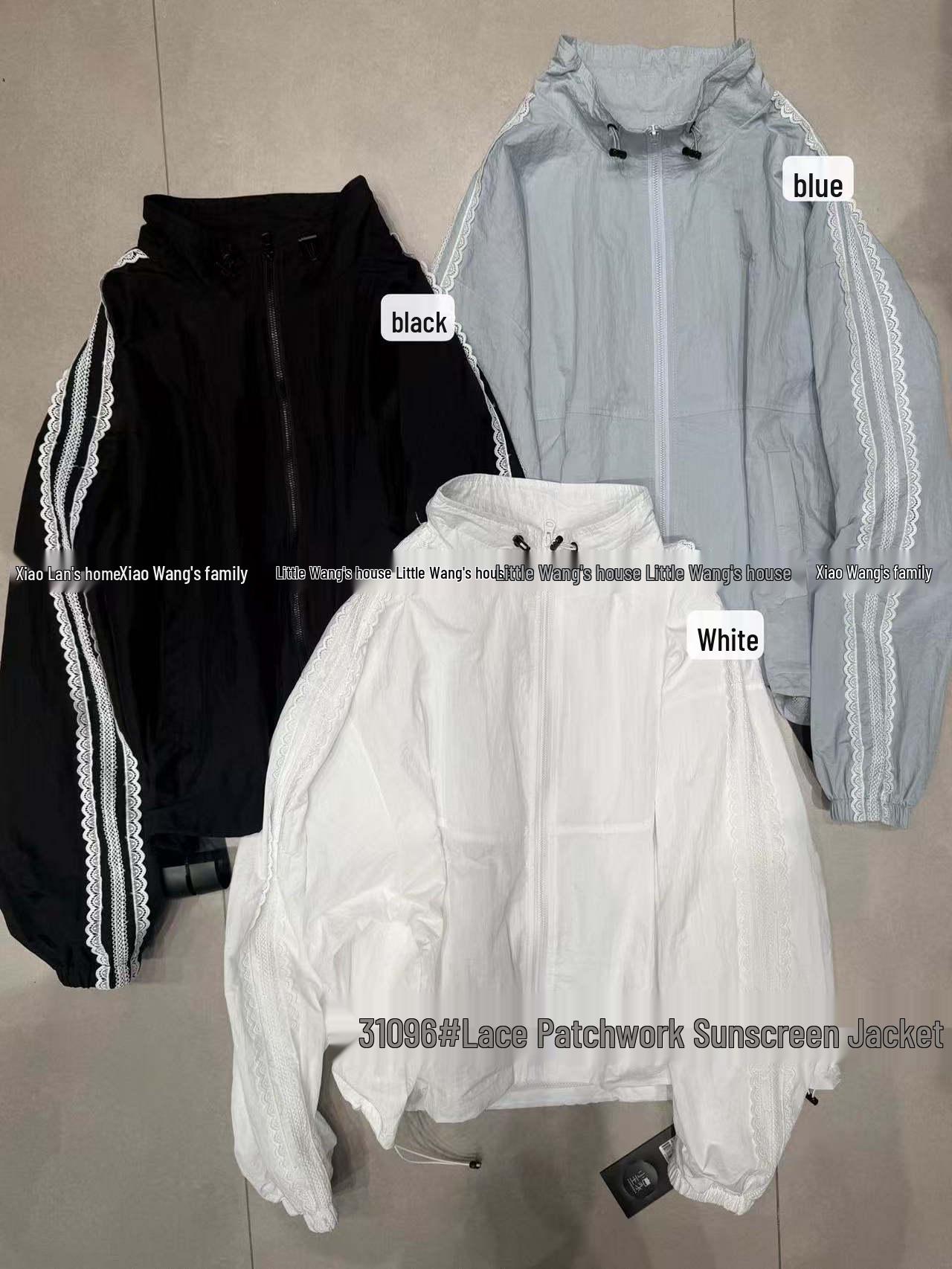 Xiao Wang s Korean Style Lace Sleeve Stand-Up Collar Plus Size Sun Protection Jacket See description for size
Xiao Wang s Korean Style Lace Sleeve Stand-Up Collar Plus Size Sun Protection Jacket See description for size