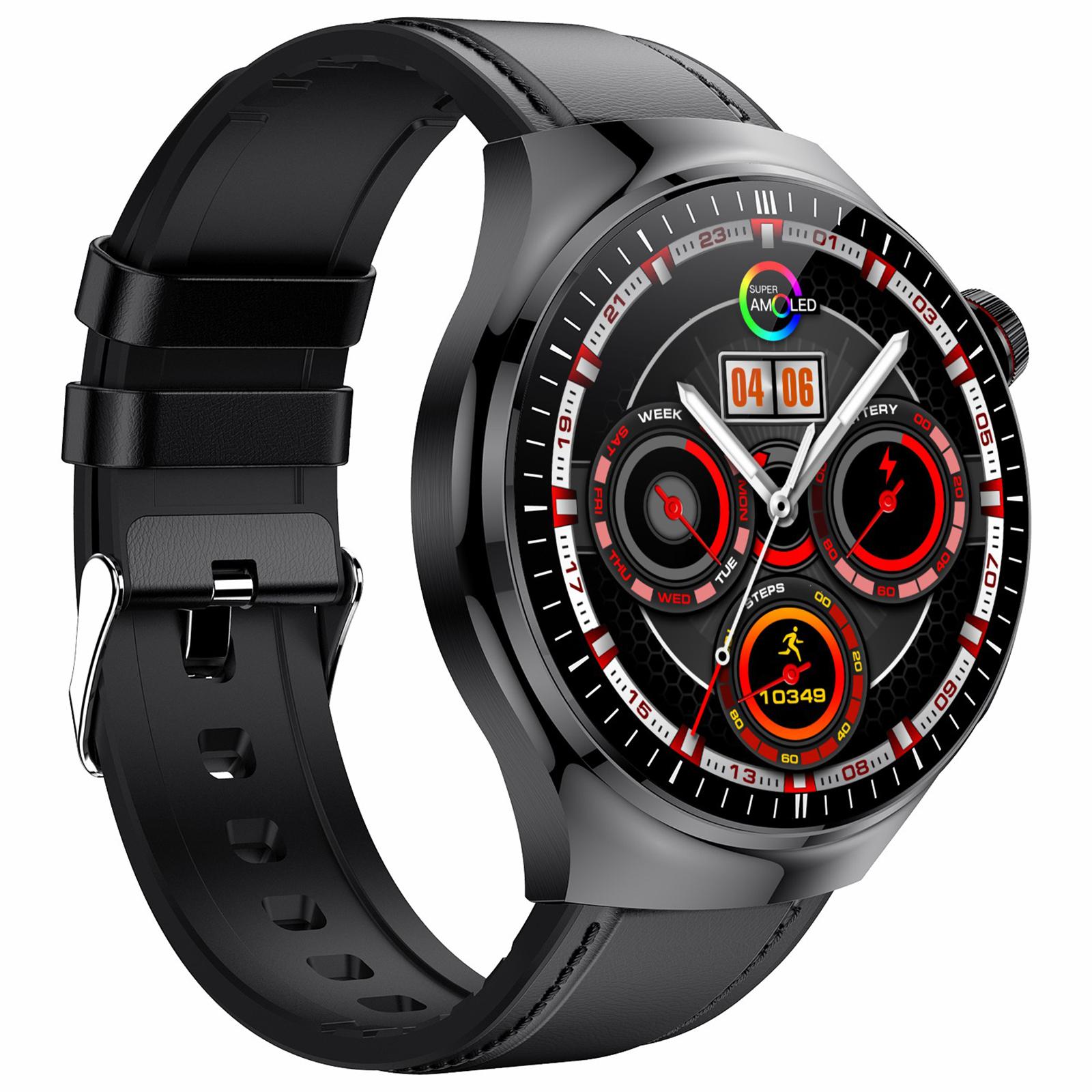 TK26 1.43-inch AMOLED Screen Heart Rate Sleep Monitor Smart Watch Support Bluetooth-compatible Call,Leather Strap Brown
TK26 1.43-inch AMOLED Screen Heart Rate Sleep Monitor Smart Watch Support Bluetooth-compatible Call,Leather Strap Brown