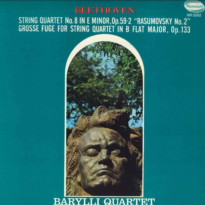 LP Record BARYLLI QUARTET - Beethoven: String Quartet No. 8 Raz MR5092 WESTMINSTER 1965 Japan Classical Used
LP Record BARYLLI QUARTET - Beethoven: String Quartet No. 8 Raz MR5092 WESTMINSTER 1965 Japan Classical Used