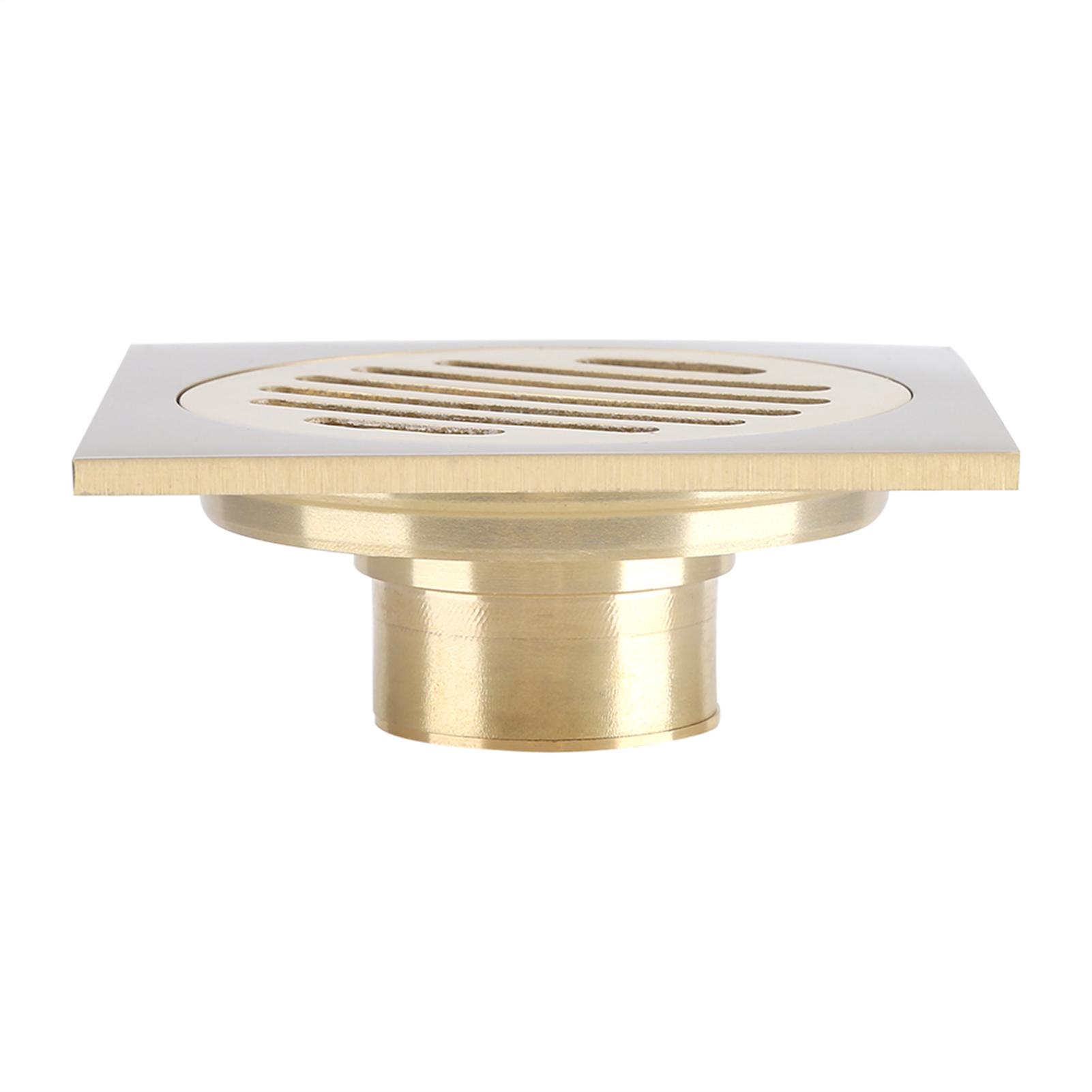 Square Floor Drain Bathroom Shower Waste Grate Brass Constructed Strainer Home Attachment
Square Floor Drain Bathroom Shower Waste Grate Brass Constructed Strainer Home Attachment