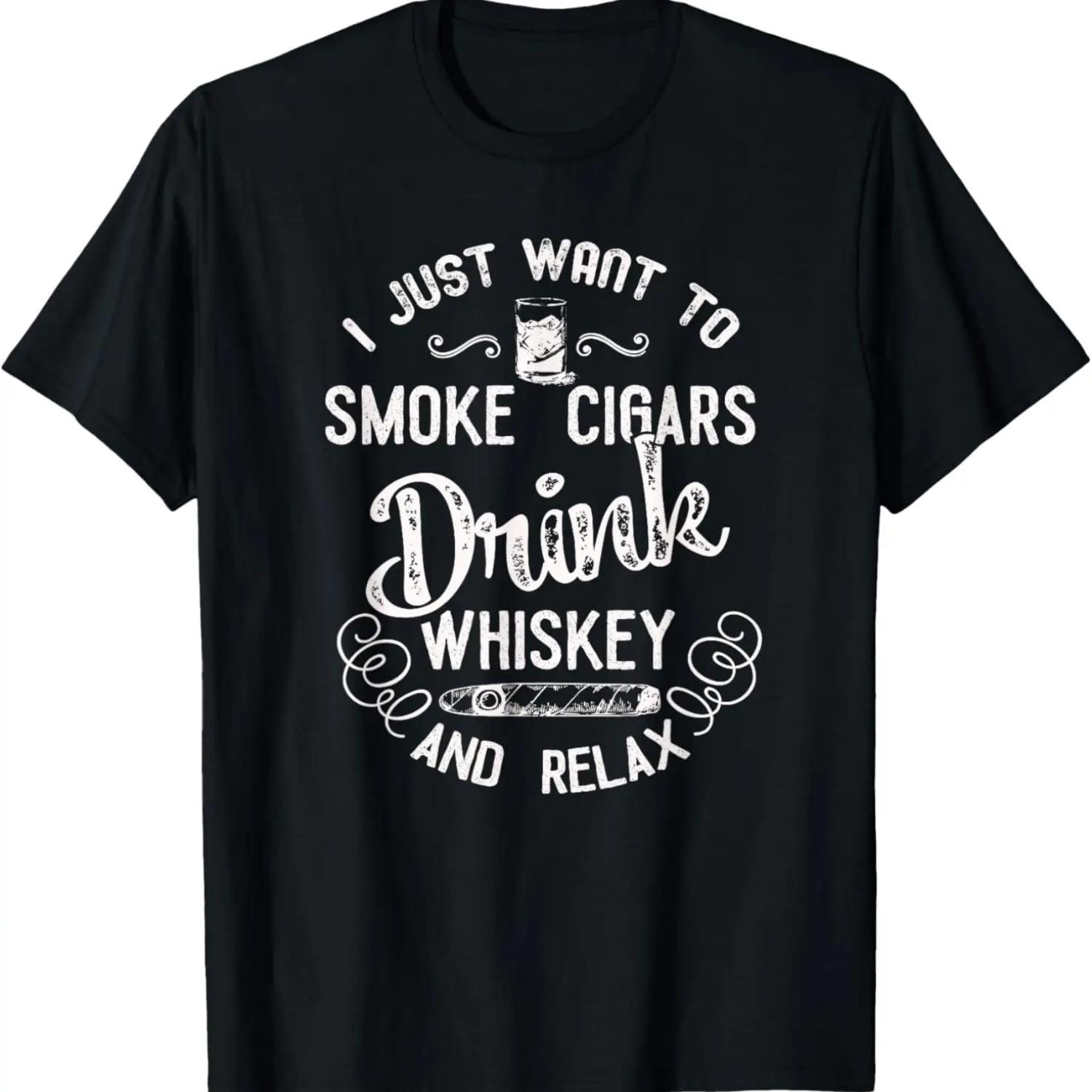 Vintage Whiskey & Cigar Lover T-Shirt Funny Cigar Smoker Tee S чёрный
Vintage Whiskey & Cigar Lover T-Shirt Funny Cigar Smoker Tee S чёрный
