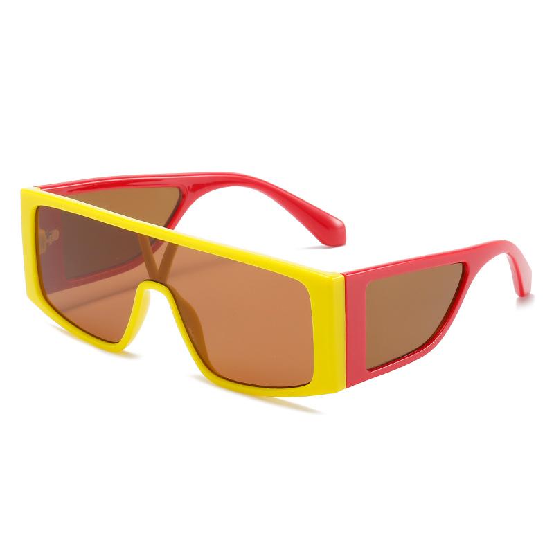 One-Piece Large-Frame Sunglasses, One-Piece Contrasting Glasses, Personalized Side Lens Sunglasses new product
One-Piece Large-Frame Sunglasses, One-Piece Contrasting Glasses, Personalized Side Lens Sunglasses new product