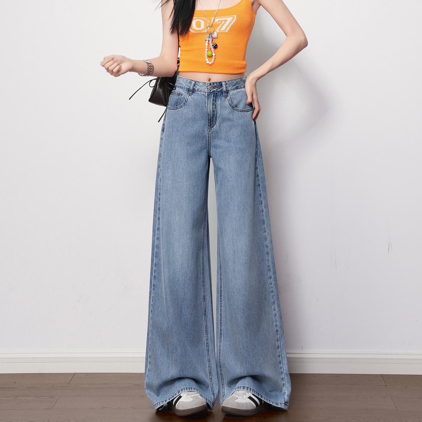 2026 Spring Women s Wide-Leg Denim Pants with Flap Pockets - Comfortable, Slimming, Versatile Large
2026 Spring Women s Wide-Leg Denim Pants with Flap Pockets - Comfortable, Slimming, Versatile Large