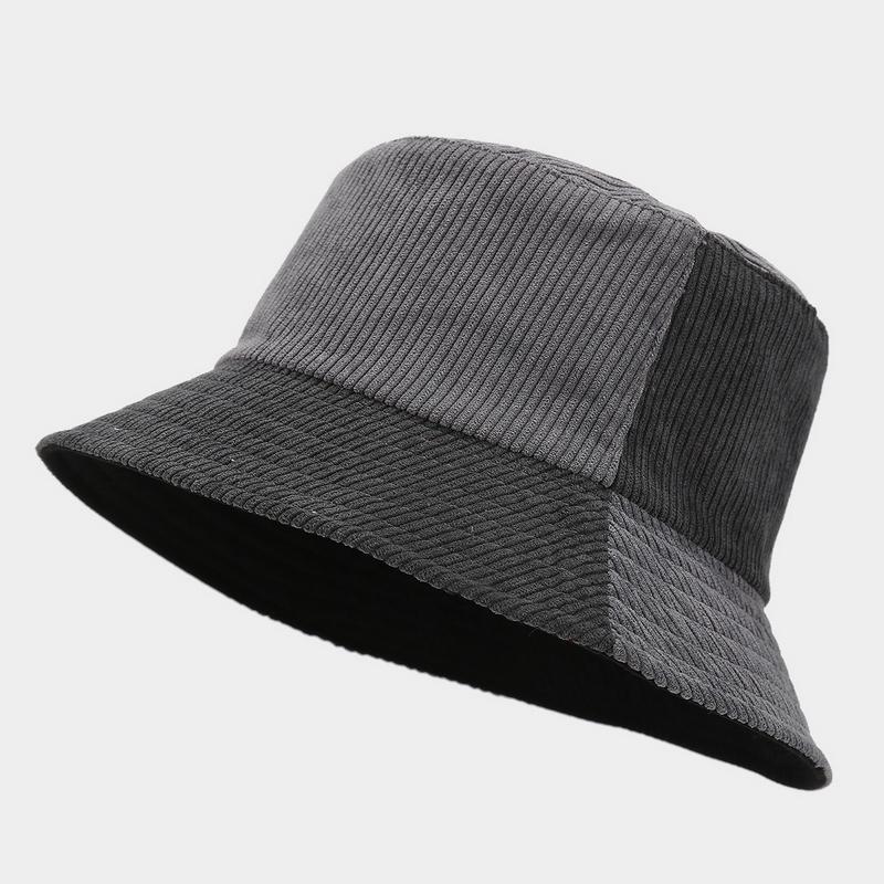 GEMVIE Unisex Bucket Hat Outdoor Casual Patckwork Corduroy Fisherman Hats for Women Men 56-58cm сірий
GEMVIE Unisex Bucket Hat Outdoor Casual Patckwork Corduroy Fisherman Hats for Women Men 56-58cm сірий