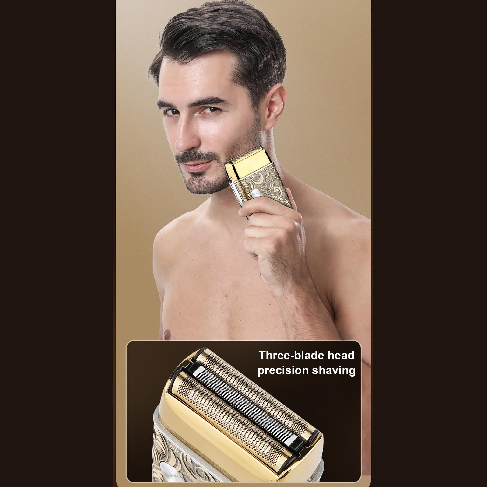 Electric Brd Electric Multi-Purpose USB Rechargble Cordless Wet Dry Shave for Men s Brd Shaving & Hair Trimming
Electric Brd Electric Multi-Purpose USB Rechargble Cordless Wet Dry Shave for Men s Brd Shaving & Hair Trimming