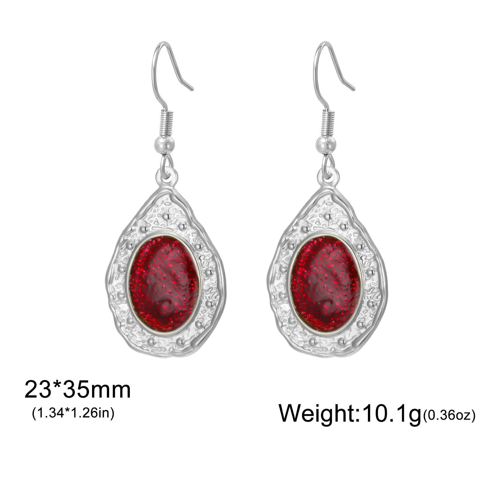 My Shape Vintage Red Enamel Sun Drop Earrings for Women Girls Stainless Steel Water Drop Dangle Earring Trendy Jewelry Gifts
My Shape Vintage Red Enamel Sun Drop Earrings for Women Girls Stainless Steel Water Drop Dangle Earring Trendy Jewelry Gifts