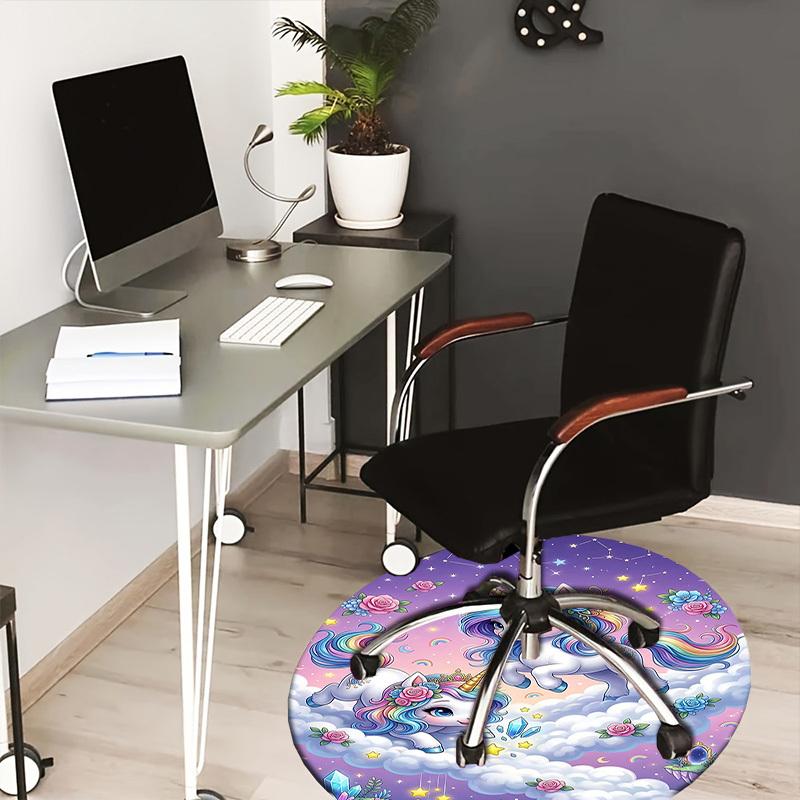 1PC Unicorns Clouds Non-Slip Floor Round carpet, Office, family, bedroom, Large Area Rug Indoor Rugs, Durable Polyester-L0392 80cm by 80cm
1PC Unicorns Clouds Non-Slip Floor Round carpet, Office, family, bedroom, Large Area Rug Indoor Rugs, Durable Polyester-L0392 80cm by 80cm