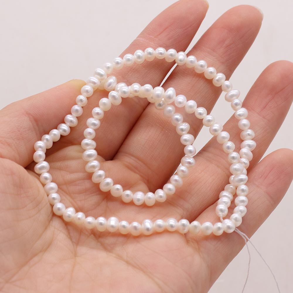 1String, Near Round Pearl 3-3.5mm, Fashion Women Natural Freshwater Pearl Beads for Jewelry Making DIY Crafts, Luxury Bulk Gifts 36cm 1String/3-3.5mm-36cm белый
1String, Near Round Pearl 3-3.5mm, Fashion Women Natural Freshwater Pearl Beads for Jewelry Making DIY Crafts, Luxury Bulk Gifts 36cm 1String/3-3.5mm-36cm белый