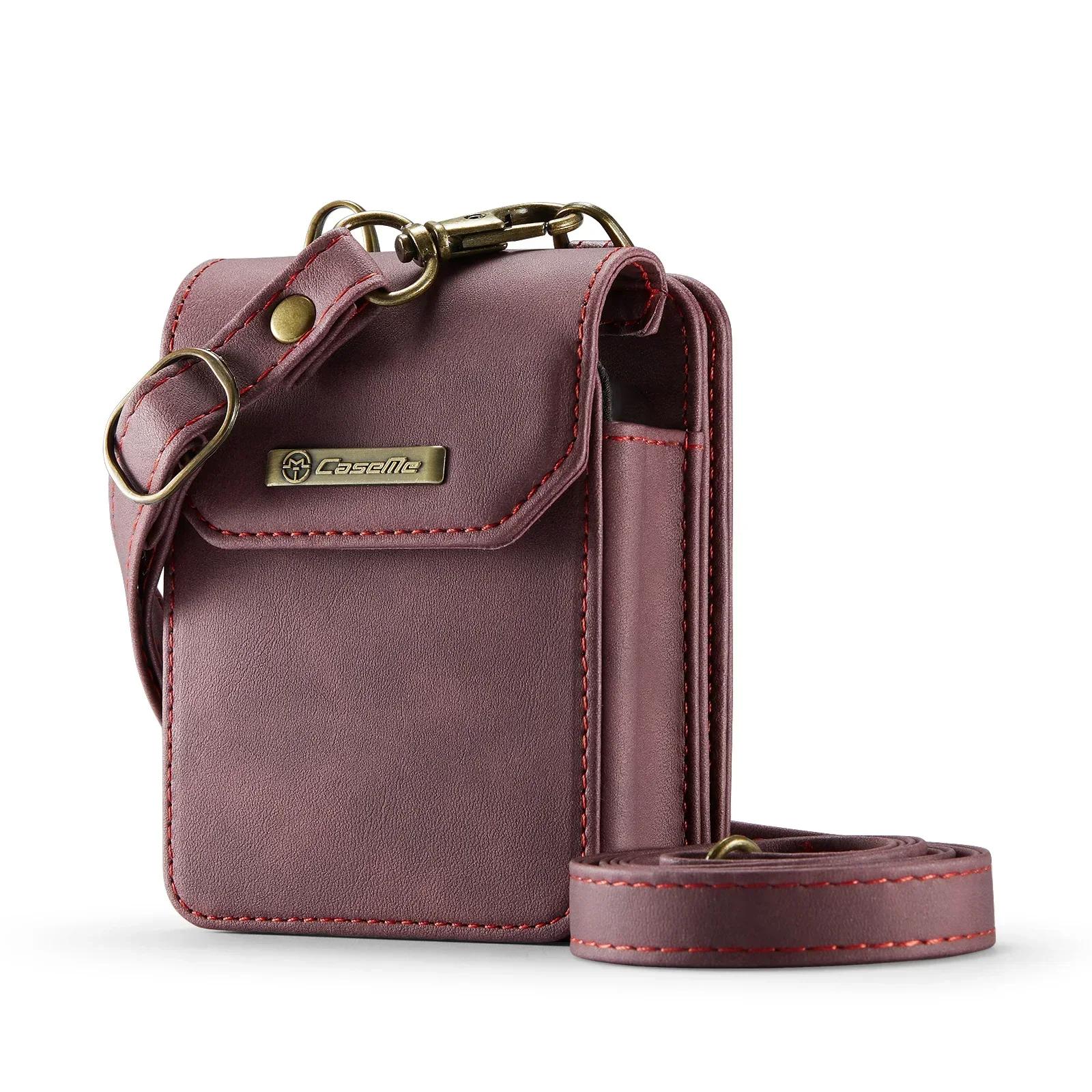 Magnetic Wallet Leather Crossbody Strap Mini Bag Universal For Samsung Galaxy Z Flip 6 5G Flip 5/4/3/2/1 Mobile Phone Pouch Case червоний
Magnetic Wallet Leather Crossbody Strap Mini Bag Universal For Samsung Galaxy Z Flip 6 5G Flip 5/4/3/2/1 Mobile Phone Pouch Case червоний