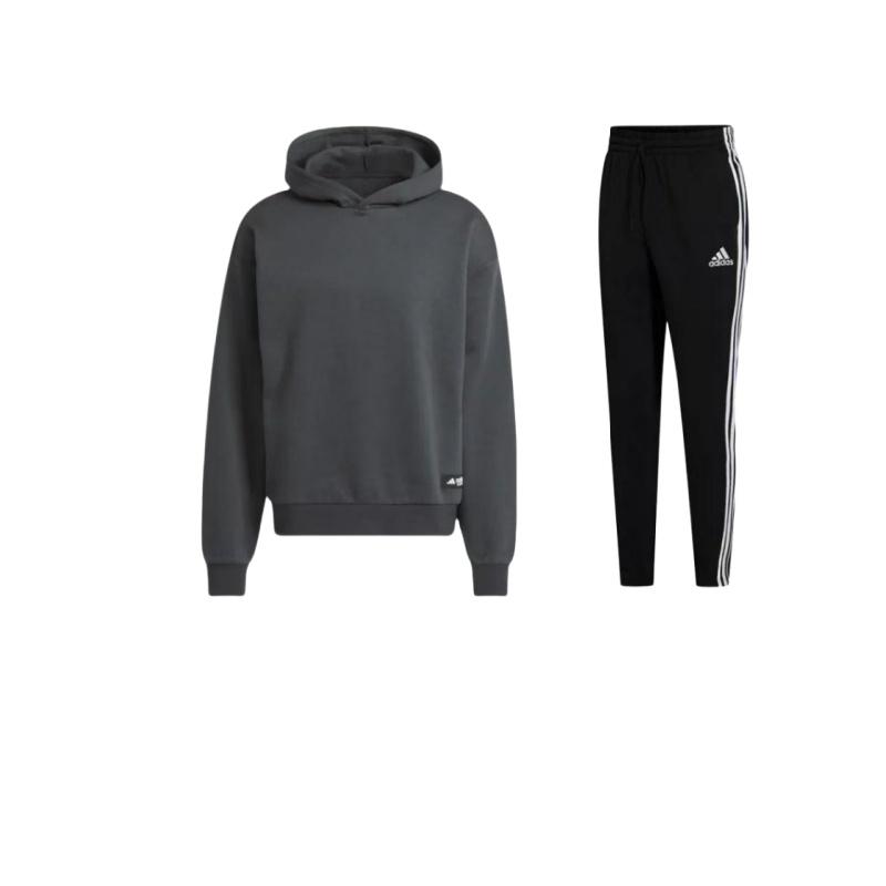 Толстовка Adidas Legends с капюшоном, однотонный логотип, простой длинный рукав, брюки с манжетами и завязками, повседневный спортивный костюм GK8995+-IL2313 M
Толстовка Adidas Legends с капюшоном, однотонный логотип, простой длинный рукав, брюки с манжетами и завязками, повседневный спортивный костюм GK8995+-IL2313 M