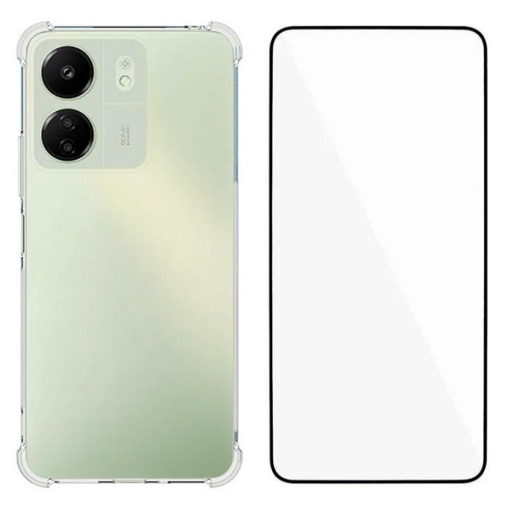 WANLONFENG WL Series for Xiaomi Redmi 13C 4G TPU Case 2.0mm Phone Cover with Tempered Glass Film A
WANLONFENG WL Series for Xiaomi Redmi 13C 4G TPU Case 2.0mm Phone Cover with Tempered Glass Film A