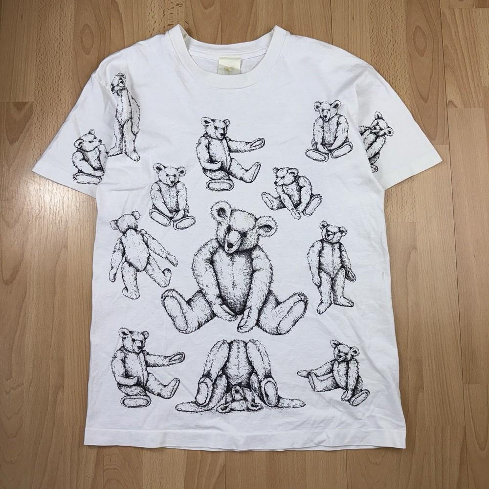 Vintage 90s English Teddy Bear Company Graphic White T Shirt Unisex T-Shirt XXXL
Vintage 90s English Teddy Bear Company Graphic White T Shirt Unisex T-Shirt XXXL