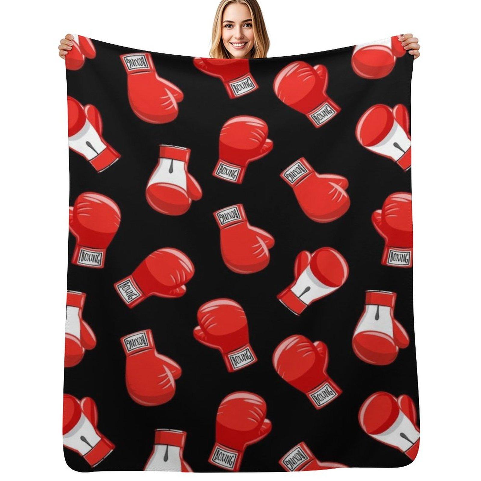 Red Boxing Gloves Throw Blanket Stain Resistant Cozy Warm Blanket 102x76cm(40x30in)
Red Boxing Gloves Throw Blanket Stain Resistant Cozy Warm Blanket 102x76cm(40x30in)