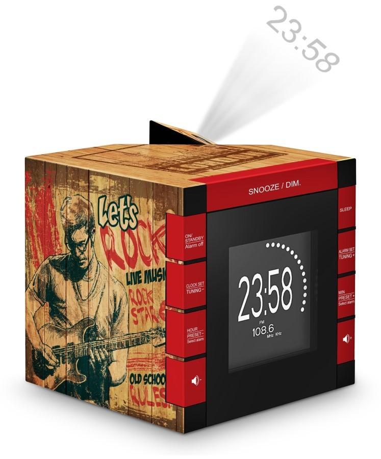 Bigben RR70PROCKWOOD - Radiobudzik z projekcją i cyfrowym tunerem FM, BigBen коричневий
Bigben RR70PROCKWOOD - Radiobudzik z projekcją i cyfrowym tunerem FM, BigBen коричневий