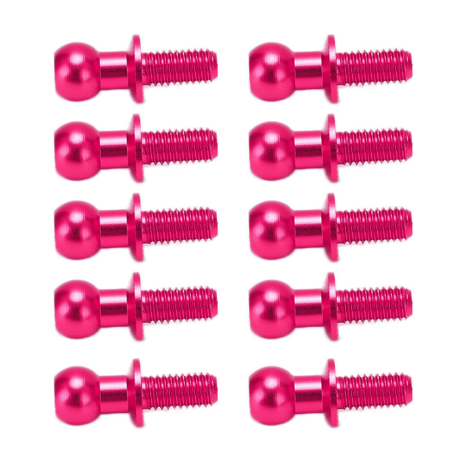 10pcs Metal Ball Head Screw Link Rod Shock Absorber End for Tamiya TT01 TT02 RC CarPink
10pcs Metal Ball Head Screw Link Rod Shock Absorber End for Tamiya TT01 TT02 RC CarPink