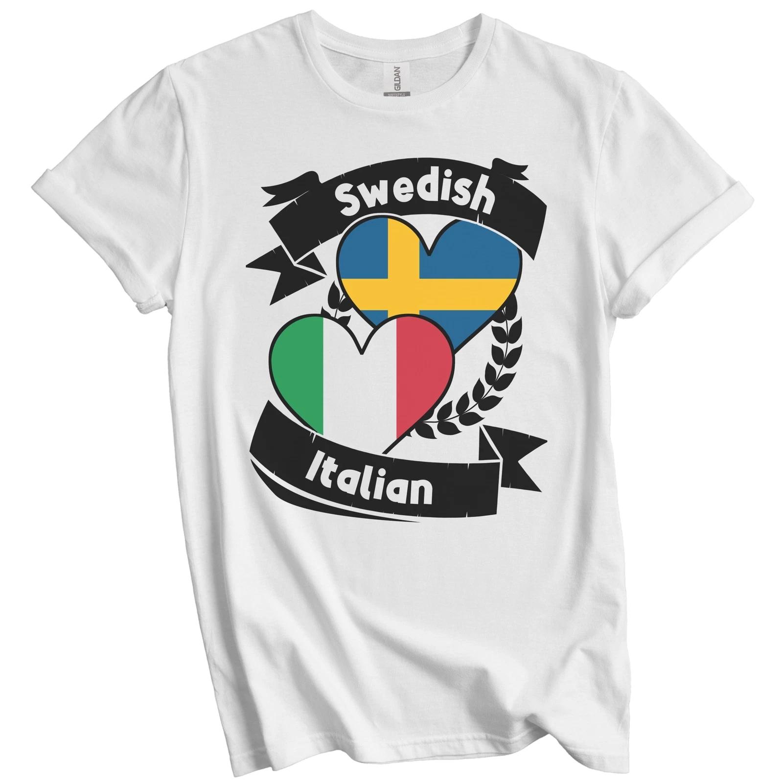 Swedish Italian Heart Flags Sweden Italy T-Shirt 4XL
Swedish Italian Heart Flags Sweden Italy T-Shirt 4XL