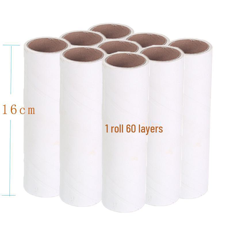Large Sticky Dust Roller Brush Refill - 16cm, 60 Tearable Layers for Dust and Hair Removal
Large Sticky Dust Roller Brush Refill - 16cm, 60 Tearable Layers for Dust and Hair Removal