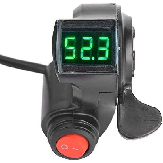 VGEBY1 E-Bike Thumb Throttle Finger Accelerator Digital Battery Voltage Power Switch with LCD Display
VGEBY1 E-Bike Thumb Throttle Finger Accelerator Digital Battery Voltage Power Switch with LCD Display