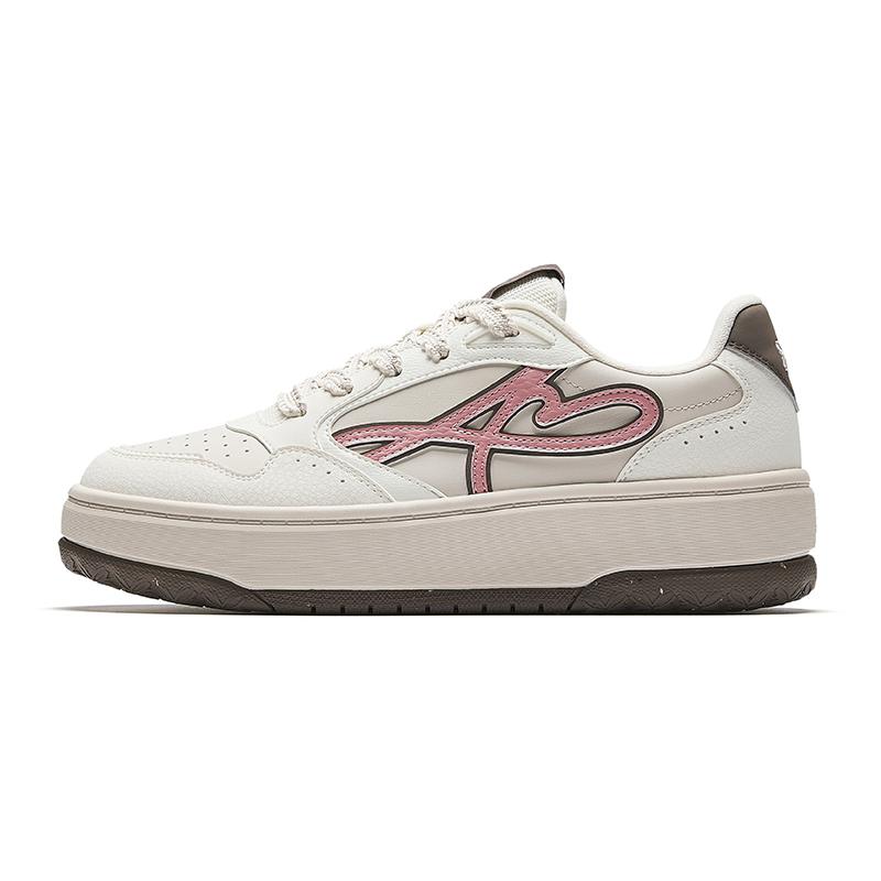 Anta Qingfeng 1 Simple Versatile Non-Slip Wear-Resistant Low-Top Skate Shoes Women sneaker Beige Brown Pink 122538035-5 36
Anta Qingfeng 1 Simple Versatile Non-Slip Wear-Resistant Low-Top Skate Shoes Women sneaker Beige Brown Pink 122538035-5 36
