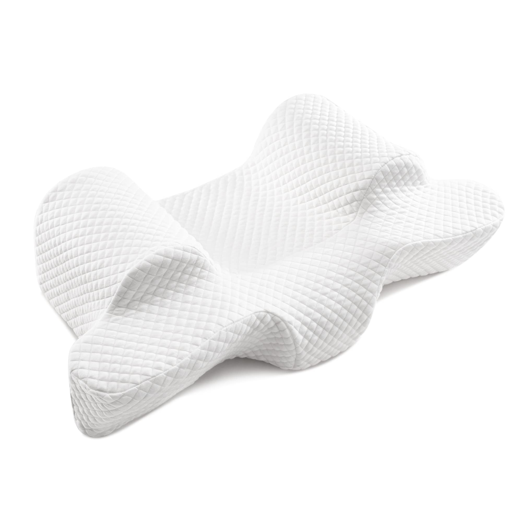Memory Foam Back Sleep Training Pillow for Keep Head Straight Wrinkle Prevention - Beauty Pillow for Anti Wrinkle & Anti Aging 24x13 inch
Memory Foam Back Sleep Training Pillow for Keep Head Straight Wrinkle Prevention - Beauty Pillow for Anti Wrinkle & Anti Aging 24x13 inch