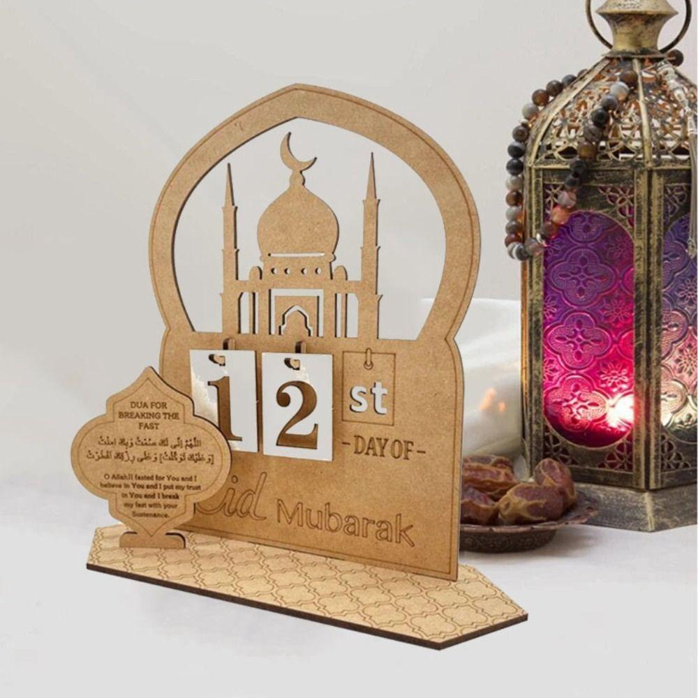 Wooden Ramadan Advent Calendar Star Kareem Ramadan Decoration Special Eid Mubarak Ornament Table
Wooden Ramadan Advent Calendar Star Kareem Ramadan Decoration Special Eid Mubarak Ornament Table