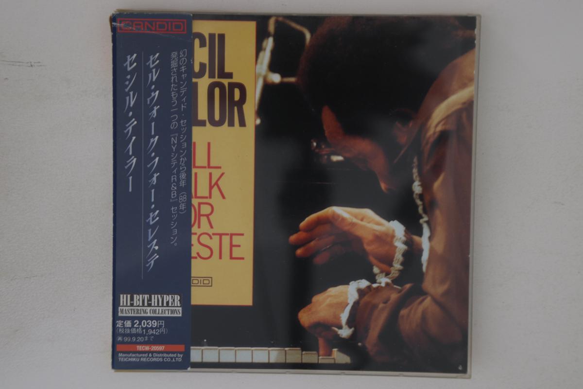 CD CECIL TAYLOR - Cell Walk For Celeste TECW20597PROMO CANDID 1997 Japan Obi Jazz Used
CD CECIL TAYLOR - Cell Walk For Celeste TECW20597PROMO CANDID 1997 Japan Obi Jazz Used