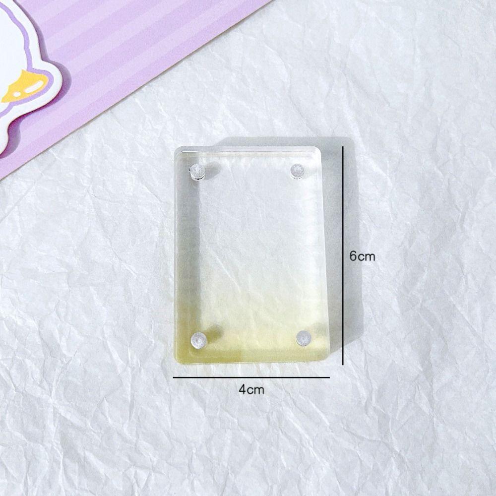 High Transparency DIY Mini Sticker Guka Plate Photo Protector Decor yellow-1.2cm
High Transparency DIY Mini Sticker Guka Plate Photo Protector Decor yellow-1.2cm