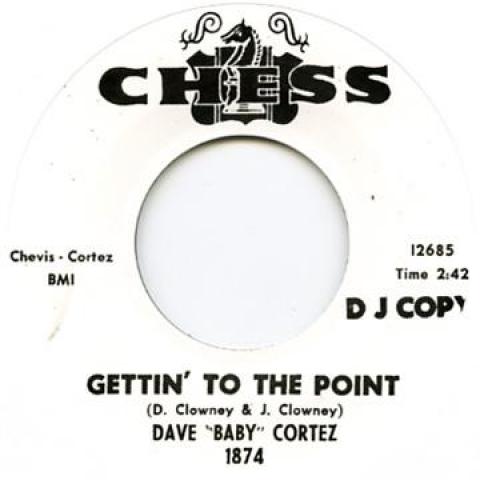 7inch Record DAVE BABY CORTEZ - Getting To The Point / Happy Feet CHESS1874 Chess UK 2011 UK Blues
7inch Record DAVE BABY CORTEZ - Getting To The Point / Happy Feet CHESS1874 Chess UK 2011 UK Blues