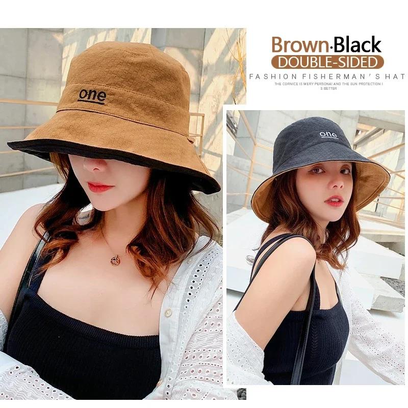 Korean Style Breathable Versatile Double-Sided Bucket Hat Japanese Letter Sun Protection Sun Hat With Large Brim Sun Hat
Korean Style Breathable Versatile Double-Sided Bucket Hat Japanese Letter Sun Protection Sun Hat With Large Brim Sun Hat