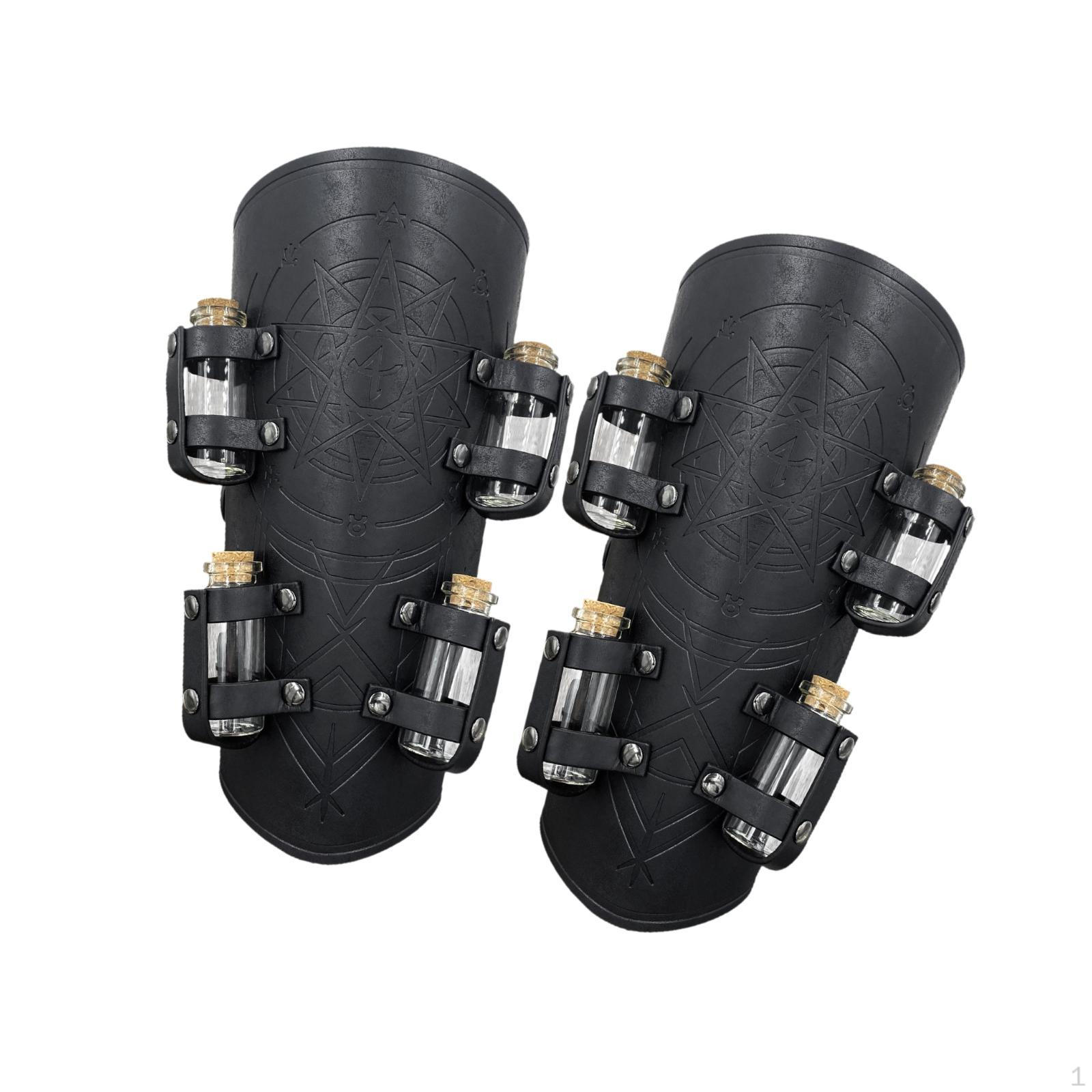 Средневековые наручи на запястье мужские косплей рыцарь PU кожа перчатка на запястье чёрный
Средневековые наручи на запястье мужские косплей рыцарь PU кожа перчатка на запястье чёрный