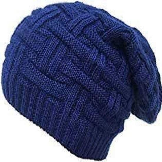 @ Beanie Cap Winter Woolen knitted Blue Color Freesize For Unisex
@ Beanie Cap Winter Woolen knitted Blue Color Freesize For Unisex