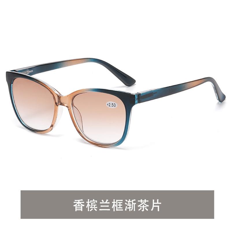 Gradually Changing Color Reading Glasses Women S Fashion Large Frame Progressive Sun Reading Glasses High Definition Reading Mirror +400
Gradually Changing Color Reading Glasses Women S Fashion Large Frame Progressive Sun Reading Glasses High Definition Reading Mirror +400