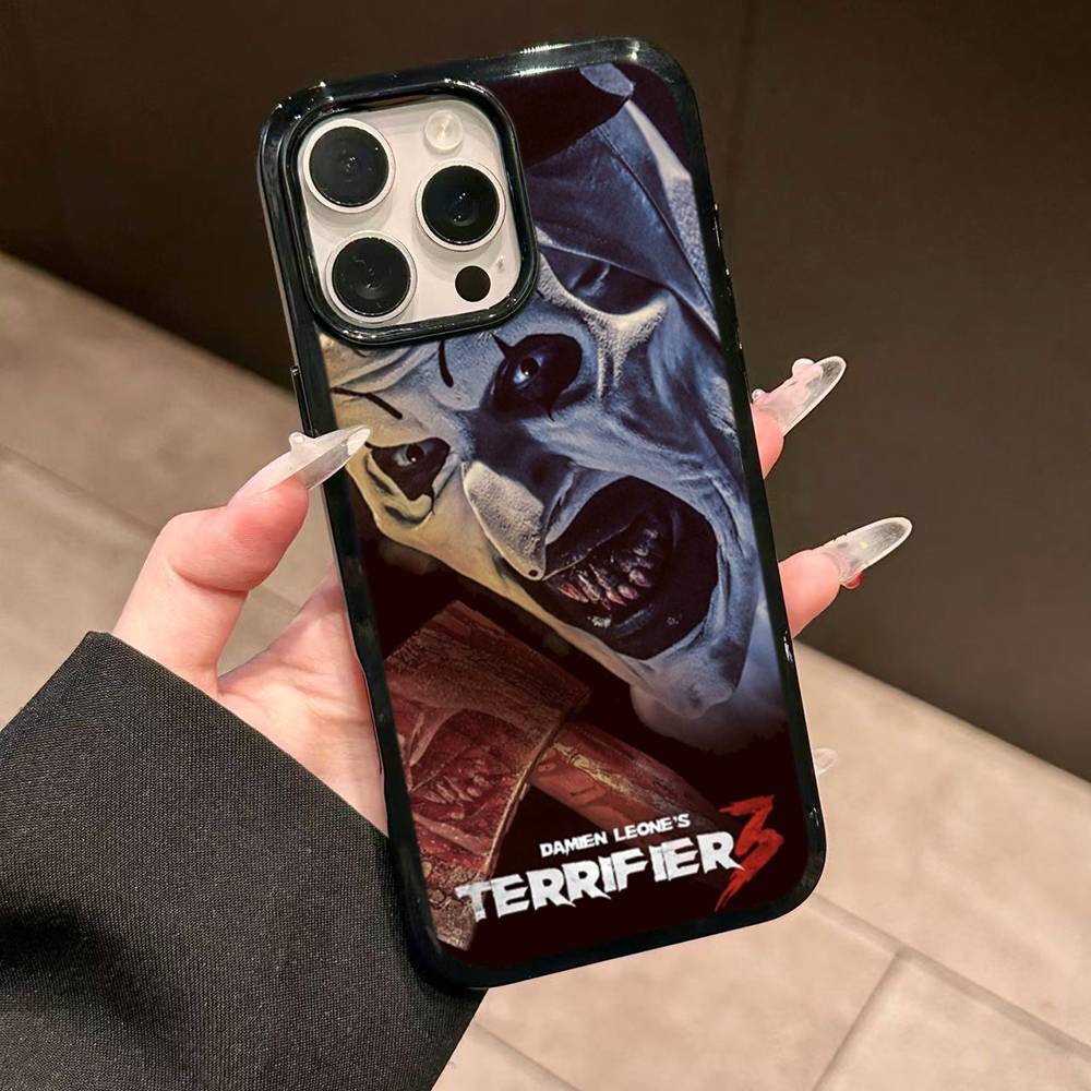 Popular Horror Movie T-Terrifier Phone Case Wireless Charging PC+TPU For IPhone 11 12 13 14 15 16 17 Pro Max Plus Case iPhone 16pro max
Popular Horror Movie T-Terrifier Phone Case Wireless Charging PC+TPU For IPhone 11 12 13 14 15 16 17 Pro Max Plus Case iPhone 16pro max