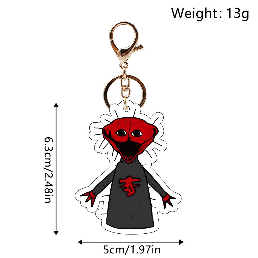 Creative The Boiled One Acrylic Keychain Game Peripheral Terror Cartoon Figure Bag Pendant For Kids Jewelry Birthday Gift
Creative The Boiled One Acrylic Keychain Game Peripheral Terror Cartoon Figure Bag Pendant For Kids Jewelry Birthday Gift