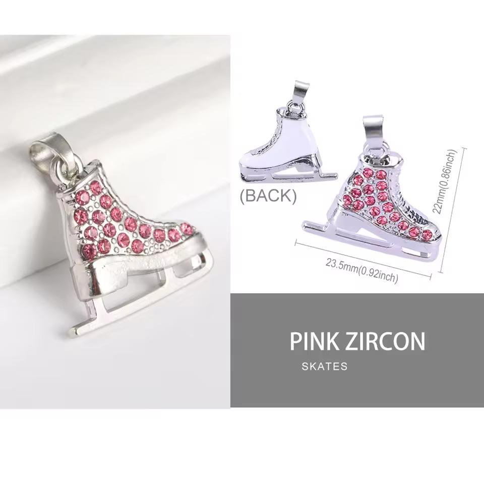 Teamer White Transparent Blue Red Crystal Ice Skates Charms Pendant for Jewelry Making DIY Winter Valentine s Day Jewelry
Teamer White Transparent Blue Red Crystal Ice Skates Charms Pendant for Jewelry Making DIY Winter Valentine s Day Jewelry