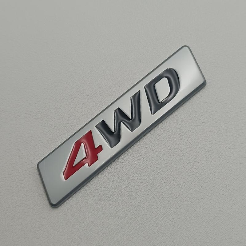 3D Metal Logo 4WD Emblem Car Fender Size Badge Car Trunk Decals 4WD Sticker Accessories Silver Red Black
3D Metal Logo 4WD Emblem Car Fender Size Badge Car Trunk Decals 4WD Sticker Accessories Silver Red Black