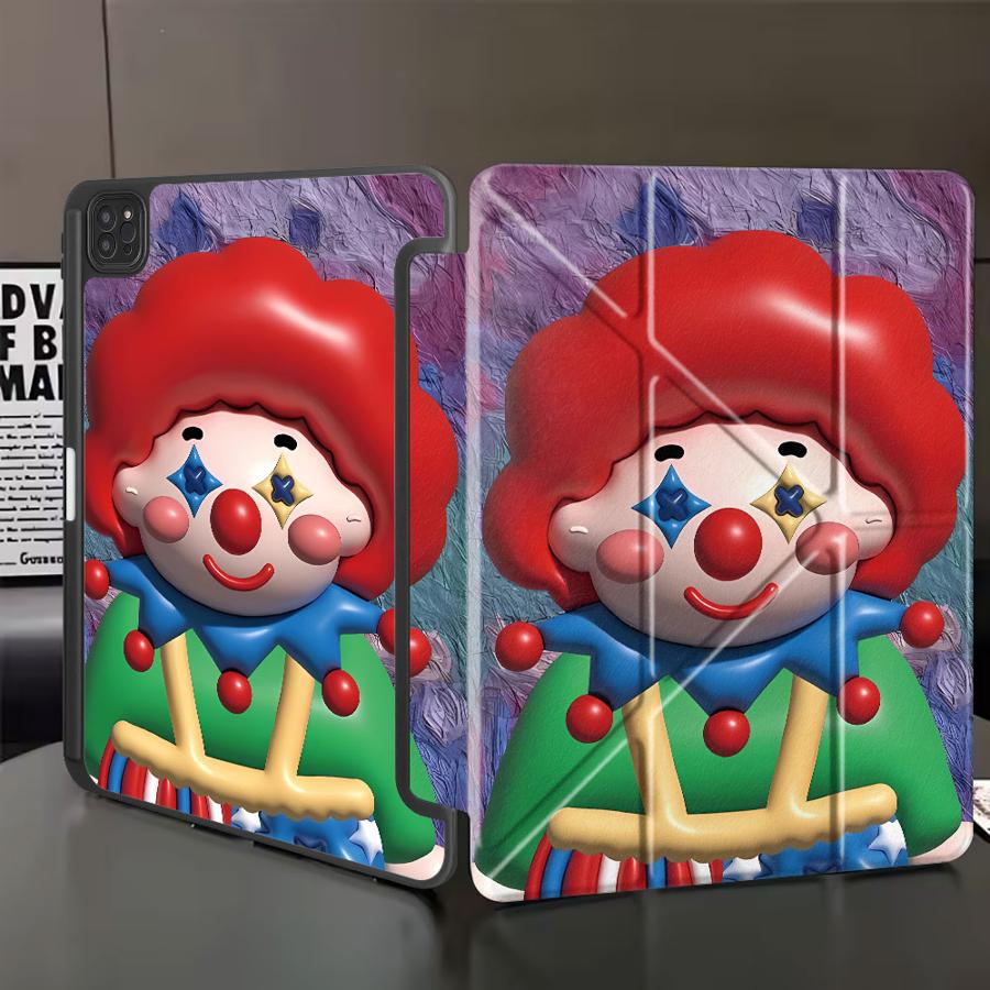 Clown Cute Holder Cover Tablet Case For iPad Mini 6 7 Pro 11th 10th 9th 8th 7th 12.9inch Pro 2025 Air 4 5 M3 M2 1 2 M4 11inch iPad Mini 6 8.3
Clown Cute Holder Cover Tablet Case For iPad Mini 6 7 Pro 11th 10th 9th 8th 7th 12.9inch Pro 2025 Air 4 5 M3 M2 1 2 M4 11inch iPad Mini 6 8.3