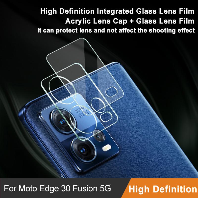 IMAK For Motorola Moto S30 Pro 5G/Edge 30 Fusion 5G Camera Lens Protector HD Clear Tempered Glass Film+Acrylic Lens Cap Type A
IMAK For Motorola Moto S30 Pro 5G/Edge 30 Fusion 5G Camera Lens Protector HD Clear Tempered Glass Film+Acrylic Lens Cap Type A