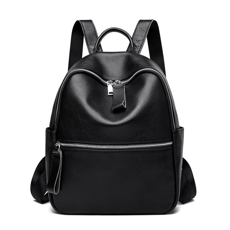 Рюкзак из натуральной кожи Модный Повседневный Рюкзак из коровьей кожи Школьный стиль Большая сумка чёрный
Рюкзак из натуральной кожи Модный Повседневный Рюкзак из коровьей кожи Школьный стиль Большая сумка чёрный