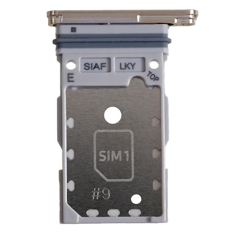 For Samsung Galaxy S23 S911/S23+ S916 OEM Dual SIM Card Tray Holder Replacement Part (without Logo) Gold
For Samsung Galaxy S23 S911/S23+ S916 OEM Dual SIM Card Tray Holder Replacement Part (without Logo) Gold