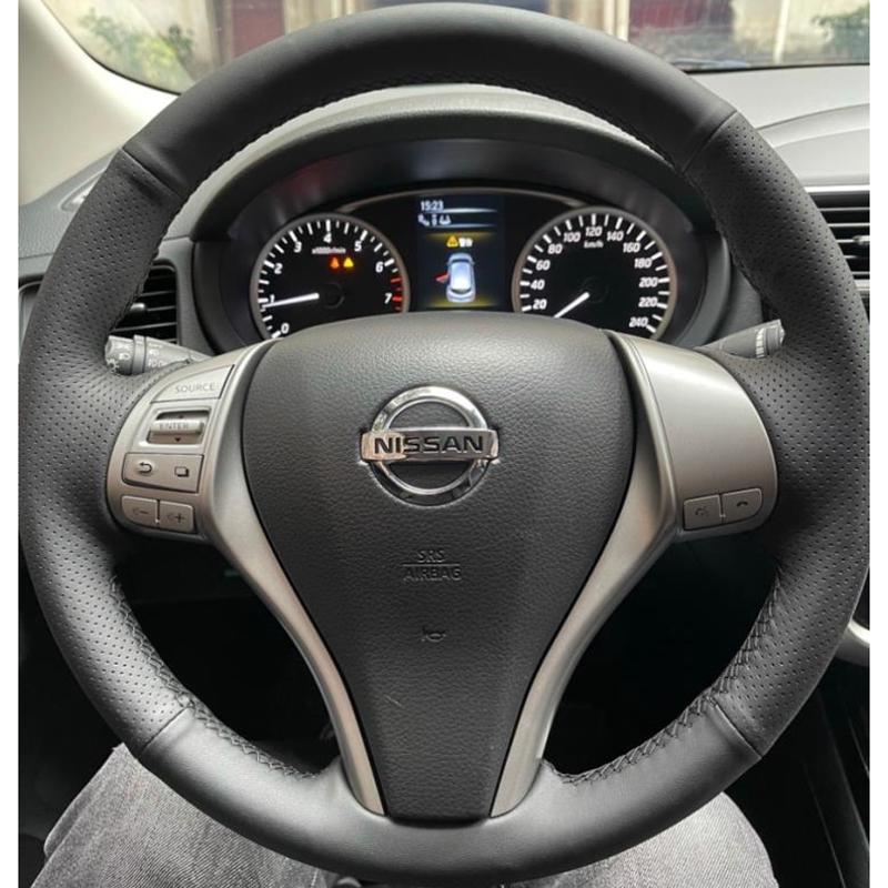 Ручная строчка Черная Микрофибра Кожаная Накладка на Руль Автомобиля Для Nissan Teana 2013-2018 Altima 2013-2018 X-Trail 2014-2017 Light blue Thread
Ручная строчка Черная Микрофибра Кожаная Накладка на Руль Автомобиля Для Nissan Teana 2013-2018 Altima 2013-2018 X-Trail 2014-2017 Light blue Thread