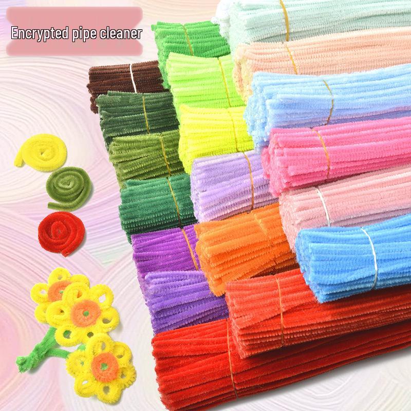 Macaron Chenille Stem Bouquet DIY Kit for Kids - Handmade Craft Material Pack 100 pieces Macaron 7-color
Macaron Chenille Stem Bouquet DIY Kit for Kids - Handmade Craft Material Pack 100 pieces Macaron 7-color