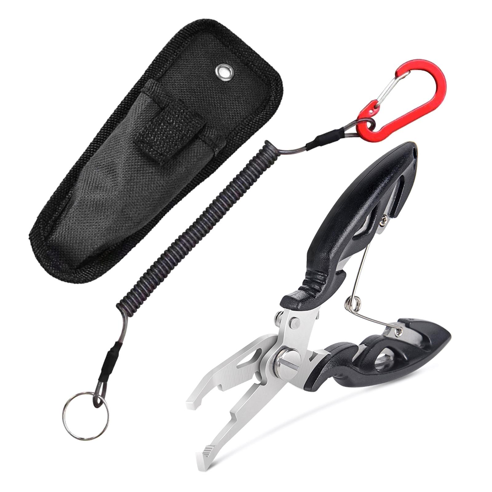 Mutifunction Line Cutter Hook Remover Fish Gripper Fishing Pliers Split Rings Plier Fish Lip Gripper Holder with Lanyard B
Mutifunction Line Cutter Hook Remover Fish Gripper Fishing Pliers Split Rings Plier Fish Lip Gripper Holder with Lanyard B