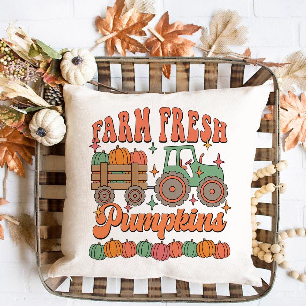 Fall Pillow Cover Fall Decor Cushion cover Farm Fresh Pumpkin Pillow Cover Autumn Decor couch pillowcase Farmhouse Decor
Fall Pillow Cover Fall Decor Cushion cover Farm Fresh Pumpkin Pillow Cover Autumn Decor couch pillowcase Farmhouse Decor