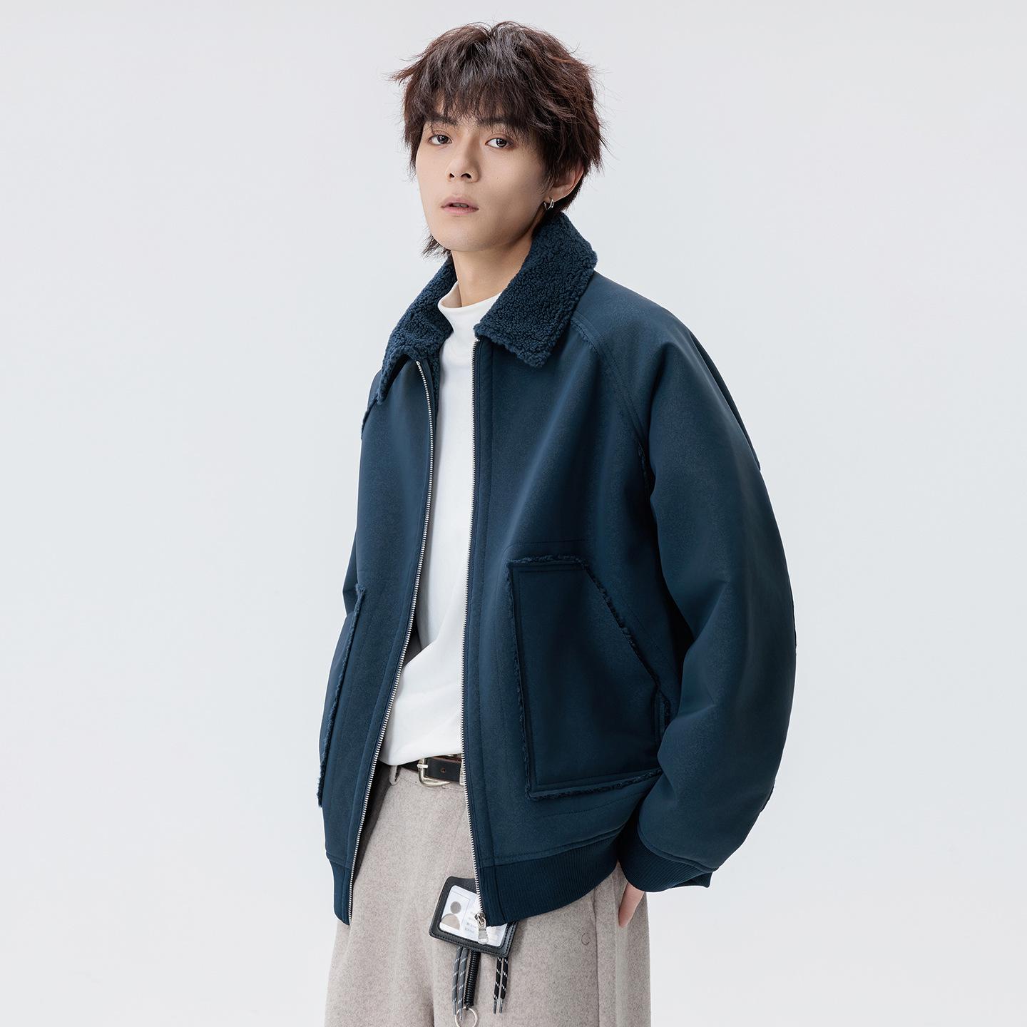 Lambswool Workwear Jacket 2025: Winter Lapel Coat, Warm & Casual Design M
Lambswool Workwear Jacket 2025: Winter Lapel Coat, Warm & Casual Design M