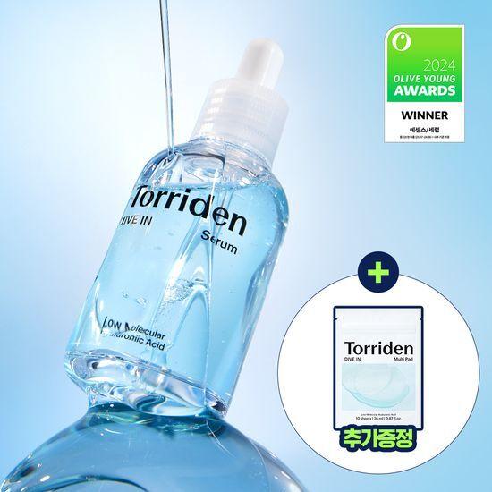 TORRIDEN Dive-in Low-Molecular-Weight Hyaluronic Acid Serum 50ml (+10 Multi-Pads)
TORRIDEN Dive-in Low-Molecular-Weight Hyaluronic Acid Serum 50ml (+10 Multi-Pads)